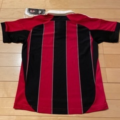 サッカー　adidas フライエミレーツ　ACM 海外　サッカーチーム　スポーツTシャツ　襟付き　半袖　140cm 新品　未使用　タグ付きの画像