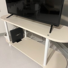 テレビ台 見せる収納 棚 韓国風家具の画像