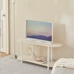 テレビ台 見せる収納 棚 韓国風家具の画像