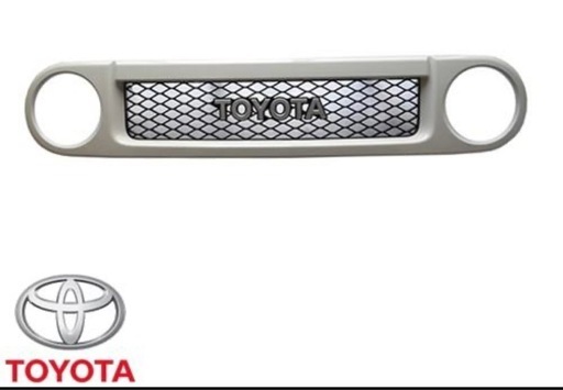 USトヨタ 純正品FJクルーザートレイルチームズ限定 フロントグリルホワイト 白