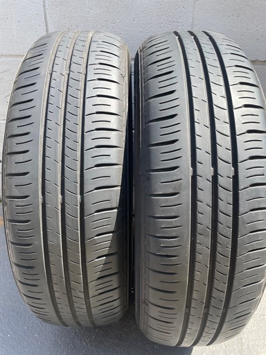 DUNLOP ENASAVE 4本セット　165/60/15   2020年3月製造2本　2021年5月製造2本 バリ溝　パンク修復歴