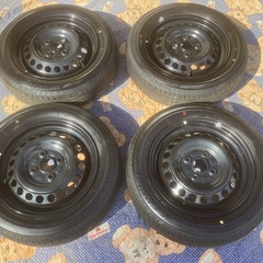 ホイールキャップ不用であれば値引可　タント　新車外し　純正タイヤ...