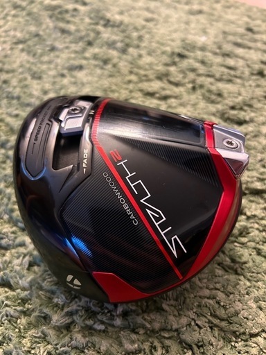 【取引中】テーラーメイド ステルス2 プラス　STEALTH2 PLUS ロフト10.5° ドライバー ヘッド 中古 品