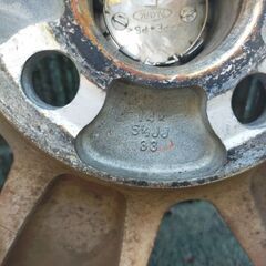 トヨタ純正5.5jホイール　185/70R14　の画像