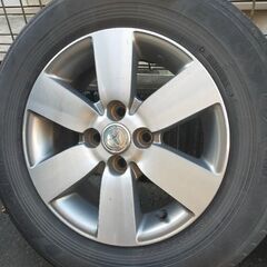 トヨタ純正5.5jホイール　185/70R14　の画像