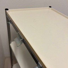 キャスター付きワゴン　白　IKEA
の画像