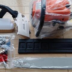 発送可 新品 ハイパワー エンジンチェーンソー 最大切断幅50㎝...