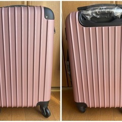 新品未使用　キャリーケース　スーツケース　旅行鞄　ピンク