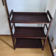 決まりました　シェルフ　ブラウン　棚　収納