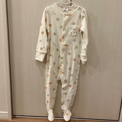 【新品未使用タグ付】タイガー フェイス ロンパース 12-18m 86cmの画像