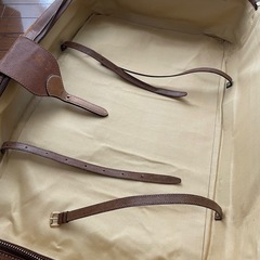 Gucci ボストンバッグ スエード ベージュ 大型の画像