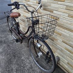 中古自転車 6段変速 26インチ LEDオートライト 軽整備済み 防犯登録対応 町田市 相模原市 MM404