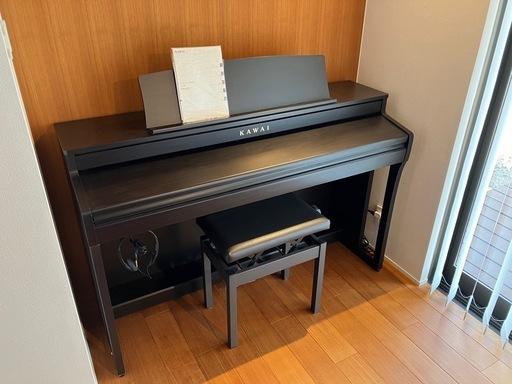 【美品】KAWAI 電子ピアノCA49R プレミアムローズウッド調 2022年製