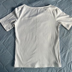 GU トップス レディース 半袖 夏服 白の画像