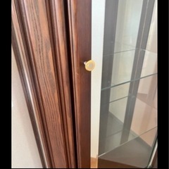 【交渉中】アンティーク キャビネット　コレクションボード　什器　飾り棚　ショーケースの画像