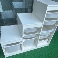 取り引き中です！
IKEAおもちゃ入れの画像