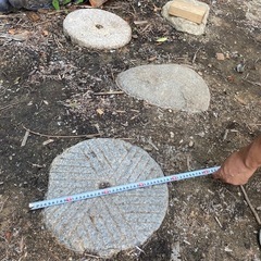 庭石④ 沓脱石(大)　飛び石　踏み石の画像