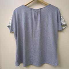 SPICKANDSPAN　スピックアンドスパン　グレー半袖カットソーの画像