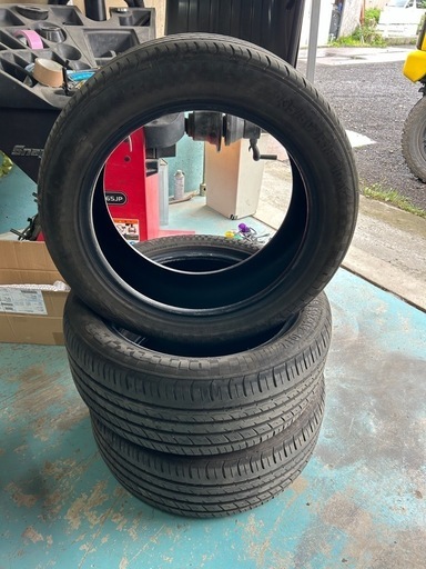 タイヤ　RADAR Dimax R8+ 235/50 R18 22年製　夏タイヤ　3本