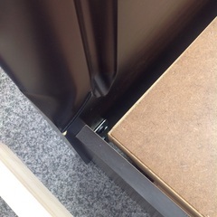 「ジモティー見た」で5％OFF！【シングルベッド】シングルベッド  マットレス付き :ダークブラウンの画像