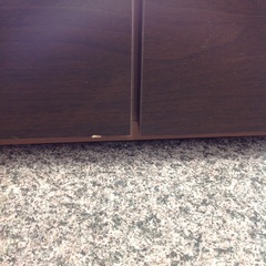 「ジモティー見た」で5％OFF！【シングルベッド】シングルベッド  マットレス付き :ダークブラウンの画像