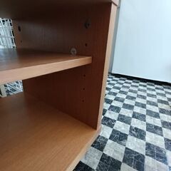 収納　テレビ台　キャスター付き　収納台の画像