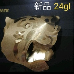 定価23100円❤新品K24gl【阪神タイガース】金箔の立体虎