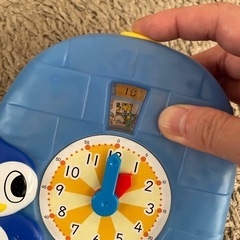 こどもちゃれんじ　時計の学習の画像