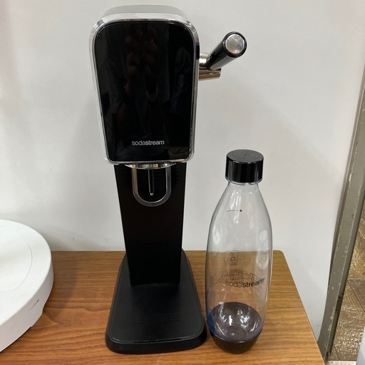 I2409-211 sodastream Art ソーダメーカー ブラック 動作未確認 キズ汚れ有り