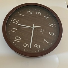 電波壁掛け時計2個