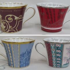♪WEDGWOOD/ウェッジウッド アニバーサリー 250周年記念 カップ＆ソーサー 2種♪の画像
