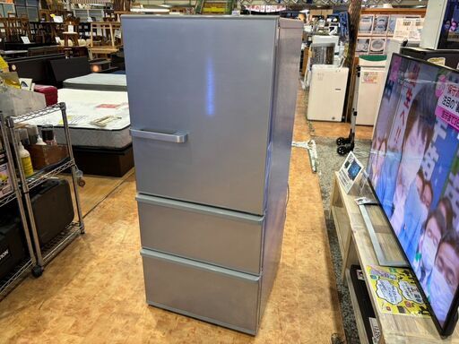 【愛品館 市原店】✨安心の除菌洗浄済✨AQUA 2019年製 272L 3ドア冷蔵庫 AQR-27H(S)【愛市IR017032-104】