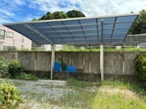 中古　カーポート屋根