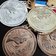 まとめて購入でお安くします⭐️未使用❤【メダル】ご褒美金銀銅トーナメントスポーツ大会運動会賞記念名入れの画像