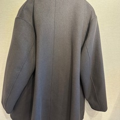 ユニクロ　ダブルフェイスショートコート　レディースの画像