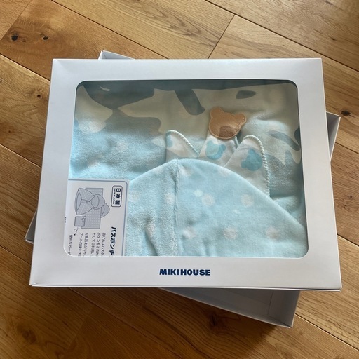 MIKIHOUSE バスポンチョ　ベビーガーゼ