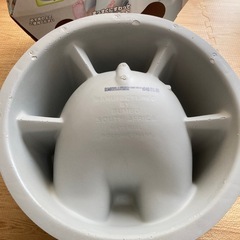 美品⭐︎バンボ　薄グレー　　ベビーチェアー　赤ちゃんの画像