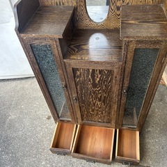 オシャレなレトロ棚！の画像