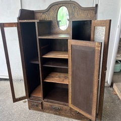 オシャレなレトロ棚！の画像