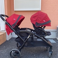 お取引中】joie 2人乗りベビーカー