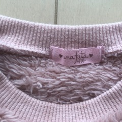 110cm女児冬服の画像