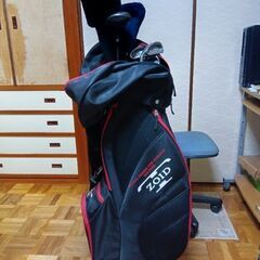 ゴルフクラブセットキャディーバッグ込みレフティー