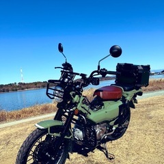 23日まで！ハンターカブ125　JA-65ミリタリー風こだわりカスタム