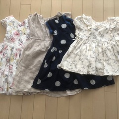 110cm 女児　夏服　プチバトー
