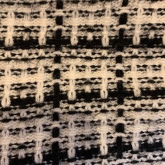 新品 レディース GU ツイード チェックオーバーサイズカーディガン L 春秋冬 ジーユーの画像