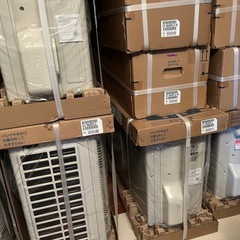 8.9月　即日　常時🉑エアコン　新品　取り付けの画像