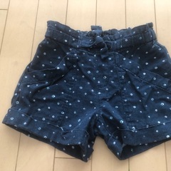 110cm 女児ショートパンツの画像