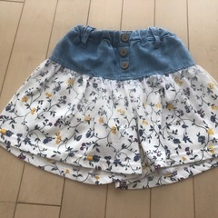 110cm 女児ショートパンツの画像