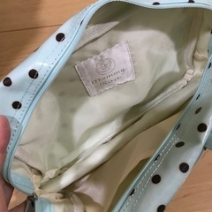 ほぼ新品　ルートート　ROOTOTE  チョコミント　水玉　マザーズバック　水玉柄　ミントカラーの画像