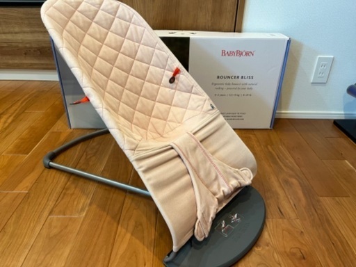 ベビービョルン babybjorn バウンサーbliss オールドローズ